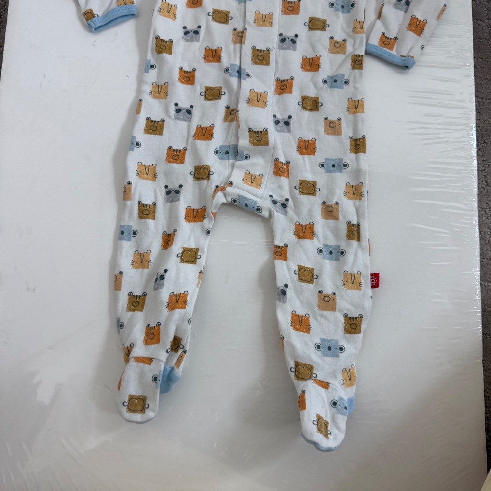 Magnetic Me Animal Print Sleeper Size 6-9 Months - Picture 8 of 11